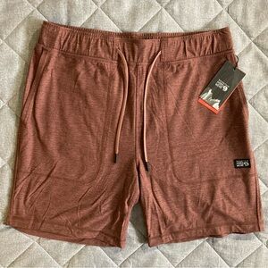 Mountain Hardware Chillaction Athletic Shorts Mens Medium 7.5” Elastic Waist NWT